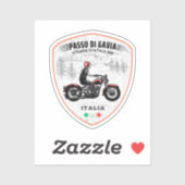 passo di gavia - gavia pass italian Mountains alp Sticker (Vel)