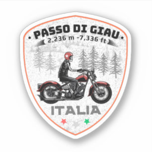 Passo di Giau - Giau Pass Italiaanse bergen Alpen Sticker