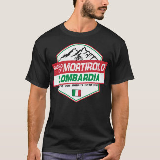 Passo di Mortirolo Fietsen Italië T-shirt