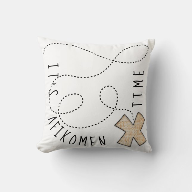 Passover 16 x 16-inch piloot Het is de tijd van de Kussen (Voorkant)