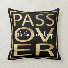 Passover 16 x 16 Pilots Classic Gold Kussen