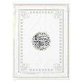 Passover 52/70" Tablecloth "Passover Seder Cloth" Tafelkleed (Voorkant)