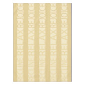 Passover 52/70" Tablecloth "RRR/Tans" Tafelkleed (Voorkant)