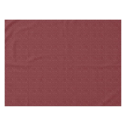 Passover "52" x 70" tablet "Smal Wine & Matzo" Tafelkleed (Voorkant (Horizontaal))