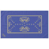 Passover 60/104 Tablecloth "Passover Gold Elegant" Tafelkleed (Voorkant (Horizontaal))