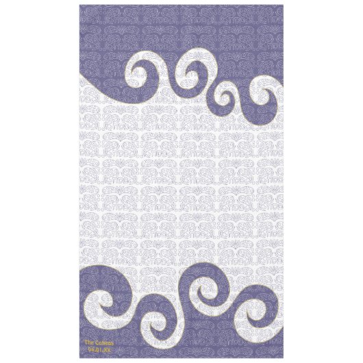 Passover 60/104 Tablecloth "Passover Parting Zee" Tafelkleed (Voorkant)