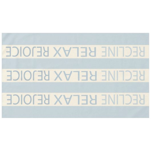 Passover 60/104 Tablecloth "Passover RR/Lt Blue" Tafelkleed (Voorkant (Horizontaal))