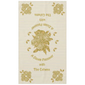 Passover 60/104" Tablecloth "Personalized Seder" Tafelkleed (Voorkant)