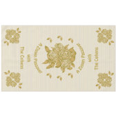 Passover 60/104" Tablecloth "Personalized Seder" Tafelkleed (Voorkant (Horizontaal))