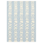 Passover 60/84-inch Tablecloth Passover R & R Blue Tafelkleed (Voorkant)