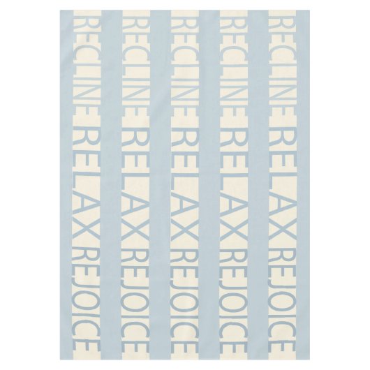 Passover 60/84-inch Tablecloth Passover R & R Blue Tafelkleed (Voorkant)