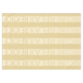 Passover 60/84" Tablecloth "Passover R & R Tan" Tafelkleed (Voorkant (Horizontaal))