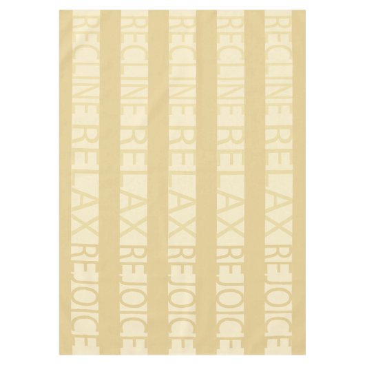 Passover 60/84" Tablecloth "Passover R & R Tan" Tafelkleed (Voorkant)