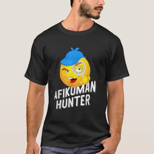 Passover Afikoman Hunter Jewish Pesach Seder T-shirt (Voorkant)