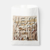 Passover "Afikomen Time" Jerusalem Favor Bag Bedankzakje (Voorkant)