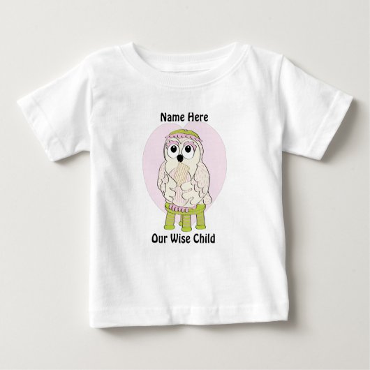 Passover Baby T-Shirt past "Ons Wise Child" aan (Voorkant)