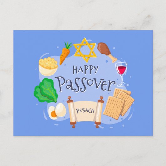 Passover Briefkaart (Voorkant)