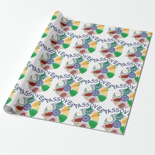 Passover Cadeaupapier (Uitgerold)