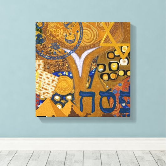 Passover Canvas Afdruk (Insitu (Houten vloer))