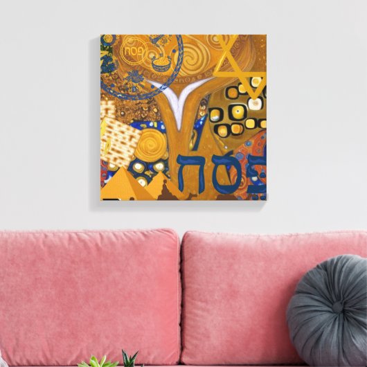 Passover Canvas Afdruk (Insitu (Woonkamer))