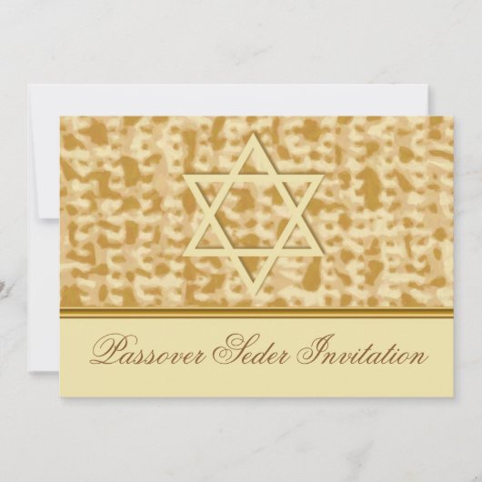 Passover Celebration Invitation Card Kaart (Voorkant)