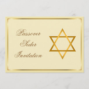 Passover Celebration Invitation Card Kaart