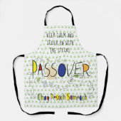 Passover Chag Pesach Sameach Apron Schort (Voorkant)