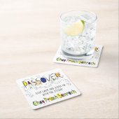 Passover Chag Pesach Sameach Square Paper Onderzet Kartonnen Onderzetters (Insitu)