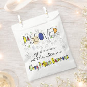 Passover "Chag Sameach" Goodie Favor Bag Bedankzakje (Geknipt)