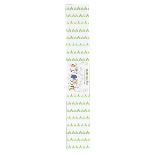 Passover Chag Sameach Large Long Table Runner Lange Tafelloper (Voorkant)