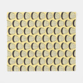 Passover Chocolate Coconut Macaroon Joodse dessert Fleece Deken (Voorkant (Horizontaal))