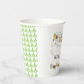 Passover Custom Paper Cups "Chag Sameach" Papieren Bekers (Rechts)