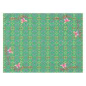 Passover Custom Text Roos ButterflyTablecloth Tafelkleed (Voorkant (Horizontaal))