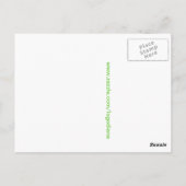 Passover Daisy Briefkaart (Achterkant)