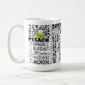 Passover "Dayenu en meer..." 15 oz koffie-Mok Koffiemok (Links)
