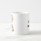 Passover "De vier antwoorden" 11 oz koffie-Mok Koffiemok (Center)