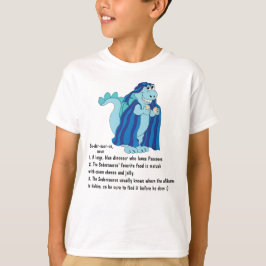 Passover Define Sedersaurus Kinder Basic T-Shirt