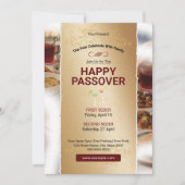 Passover Event Flyer Template Kaart (Voorkant)
