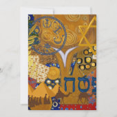 Passover Feestdagenkaart (Voorkant)