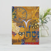 Passover Feestdagenkaart (Staand voorkant)