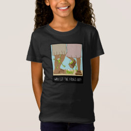 Passover FUNNY die de kikkers uit Girls T-Shirt he
