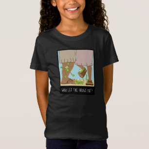 Passover FUNNY die de kikkers uit Girls T-Shirt li