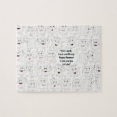 Passover Funny Matzah Joke Puzzle voor kinderen Legpuzzel (Horizontaal)