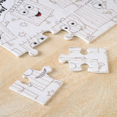 Passover Funny Matzah Joke Puzzle voor kinderen Legpuzzel (Zijkant)