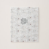 Passover Funny Matzah Joke Puzzle voor kinderen Legpuzzel (Verticaal)