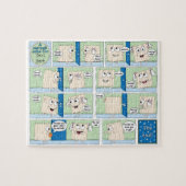 Passover Funny Matzah Joke Puzzle voor kinderen Legpuzzel (Horizontaal)