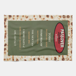 Passover Funny Menu Kitchen Towel Theedoek