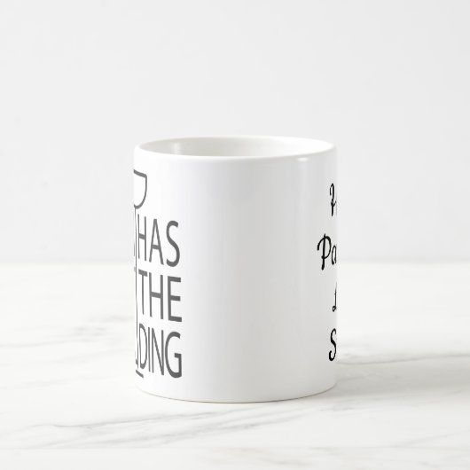 Passover Funny Mug 11 oz. Elijah heeft het gebouw Koffiemok (Center)