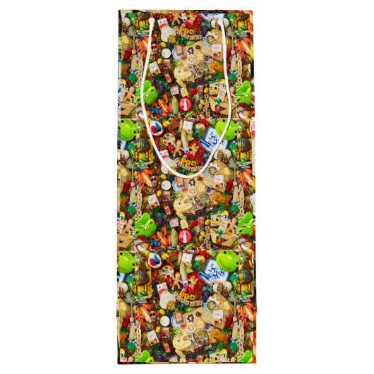 Passover Gift Bag Wijn Cadeautas (Achterkant)