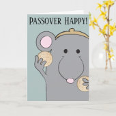 Passover Greeting Card "Matzah, Matzah" Kaart (Gele Bloem)